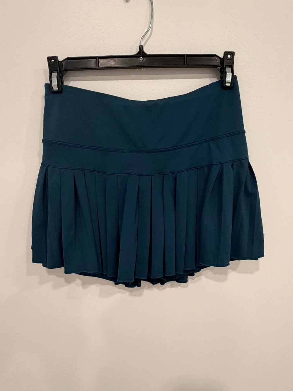 Gold Hinge Pleated Tennis Skirt Skort Teal Blue Women’s Small Tennis Prep